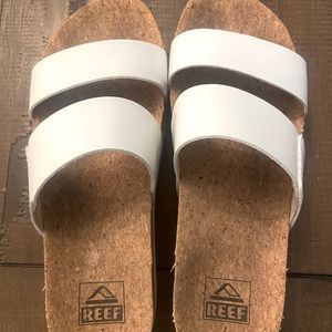 Reef sandals with cork sole